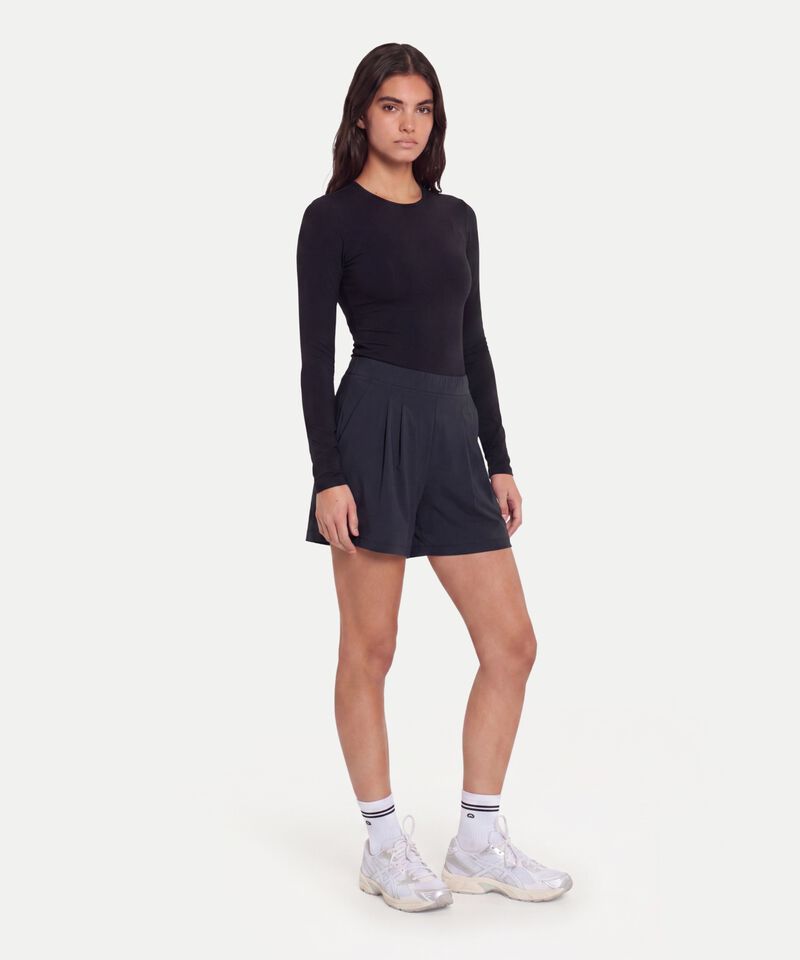 Camiseta Para Mujer Negro