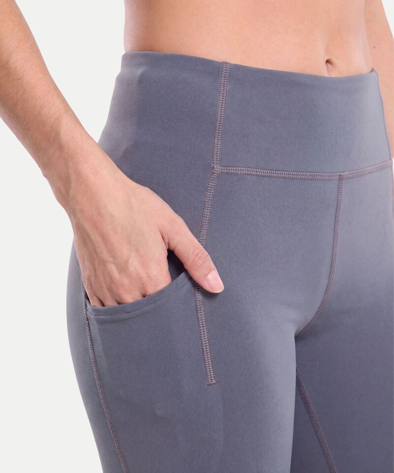 Leggins Para Mujer GrisOscuro
