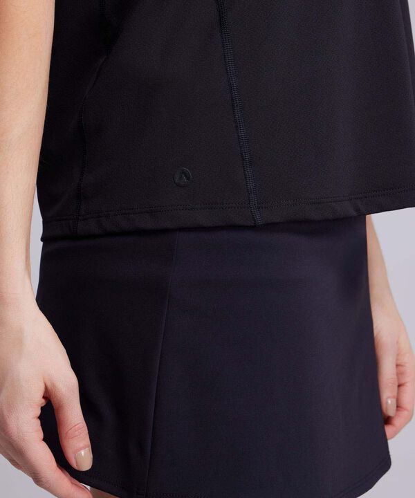 Camiseta Para Mujer Negro
