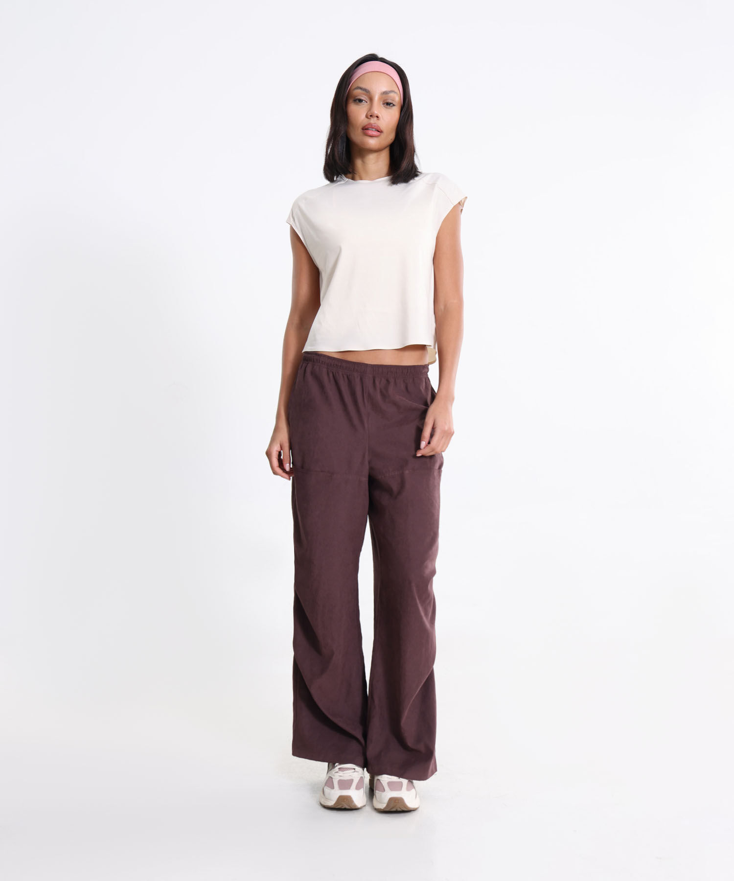 Camiseta Para Mujer Beige