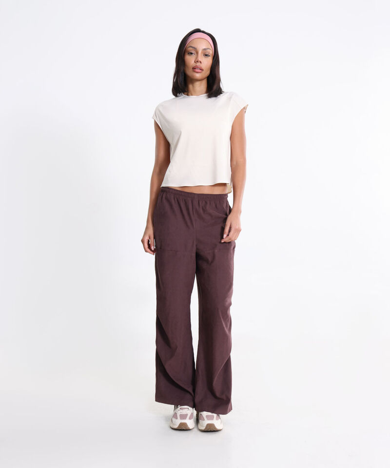 Camiseta Para Mujer Beige