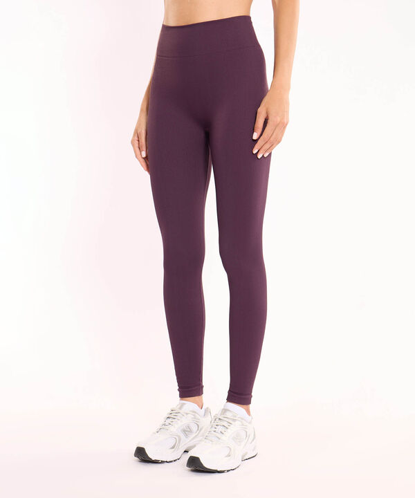 Leggins Para Mujer Morado image number null