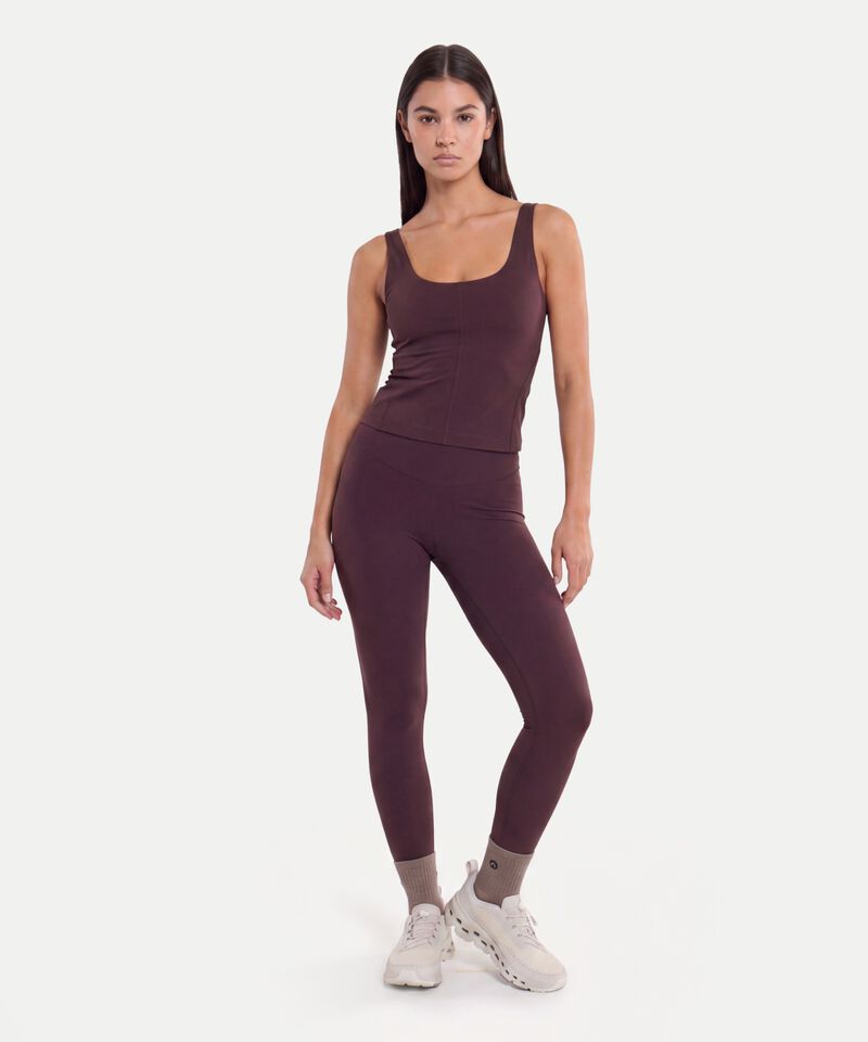 Camiseta Para Mujer CafeOscuro