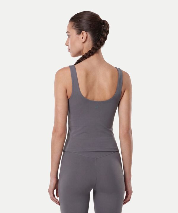 Camiseta Para Mujer Gris