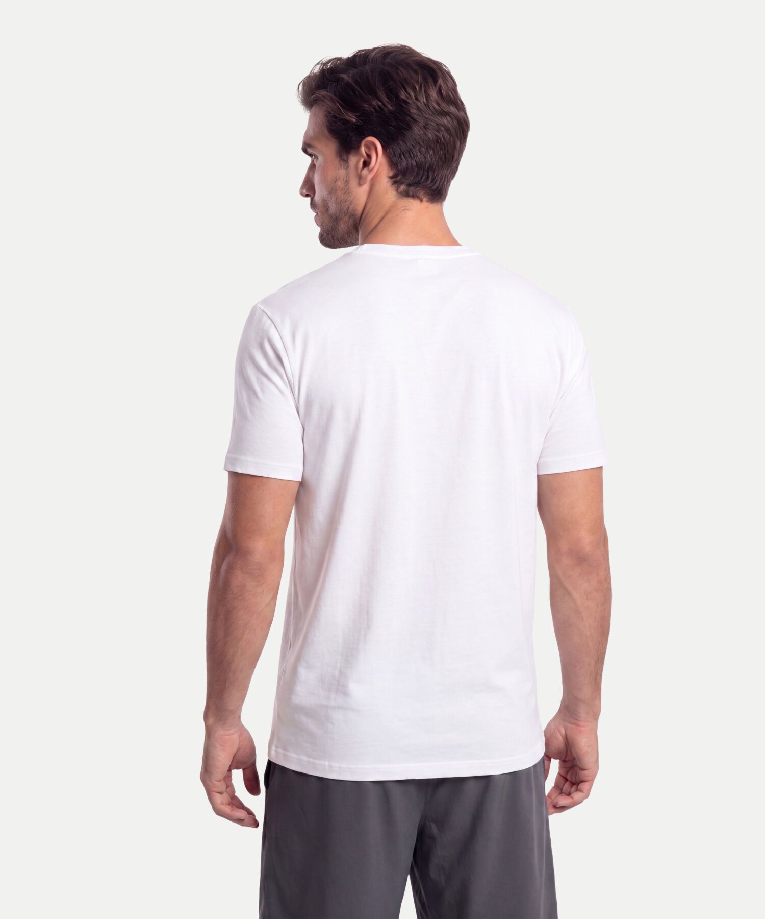 Camiseta Para Hombre Blanco