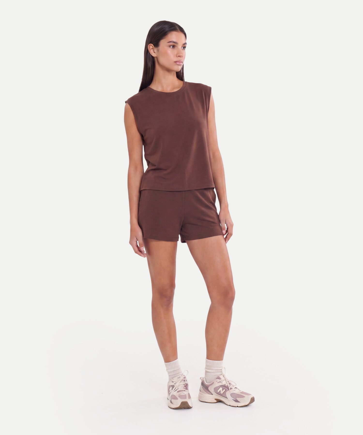 Short Para Mujer Cafe