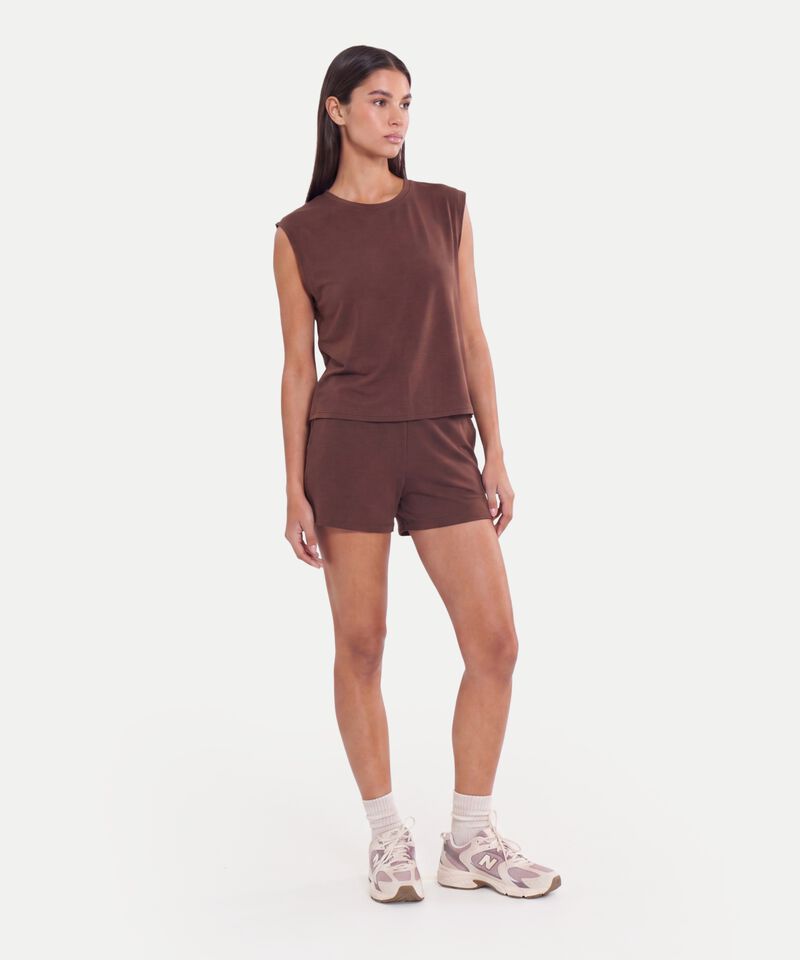 Short Para Mujer Cafe