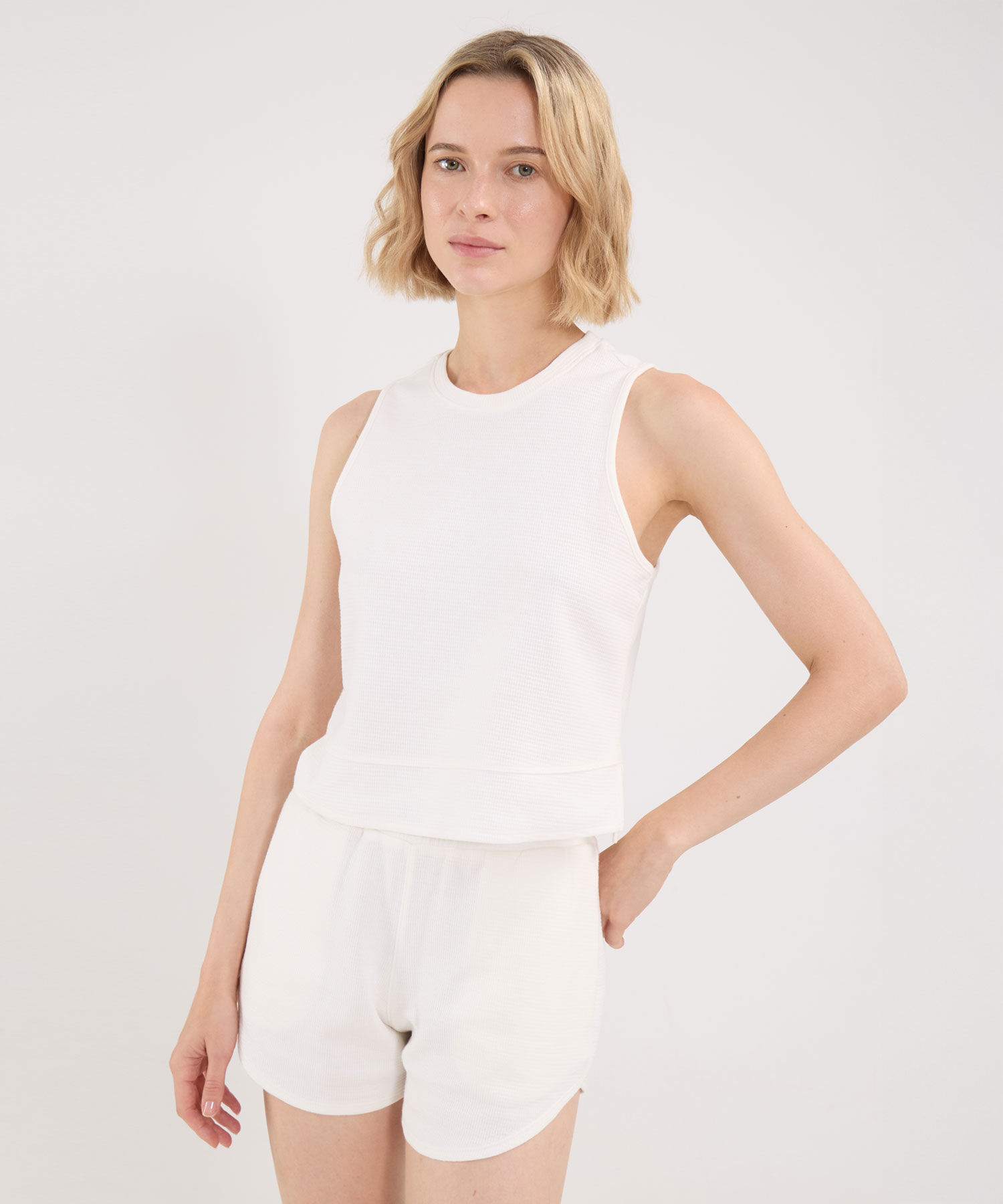 Camiseta Para Mujer Marfil