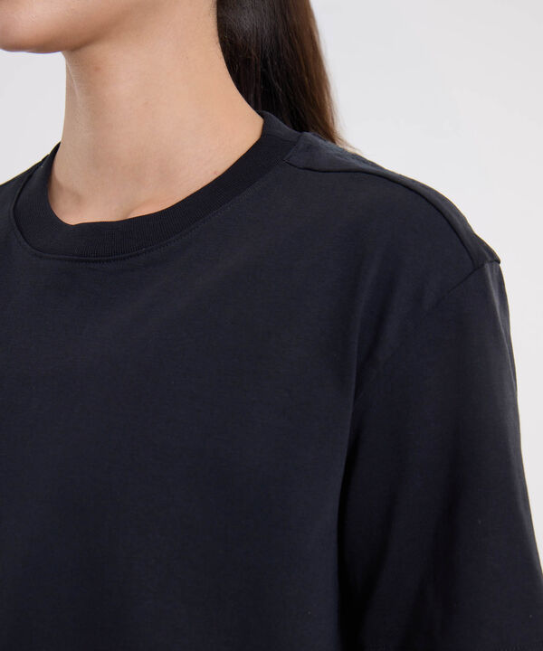 Camiseta Para Mujer Negro