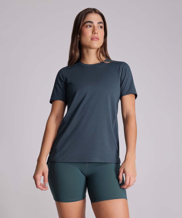 Camiseta Para Mujer VerdeOscuro image number null