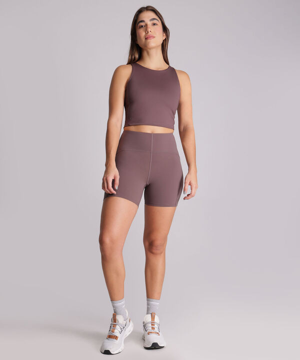 Short Para Mujer Cafe image number null