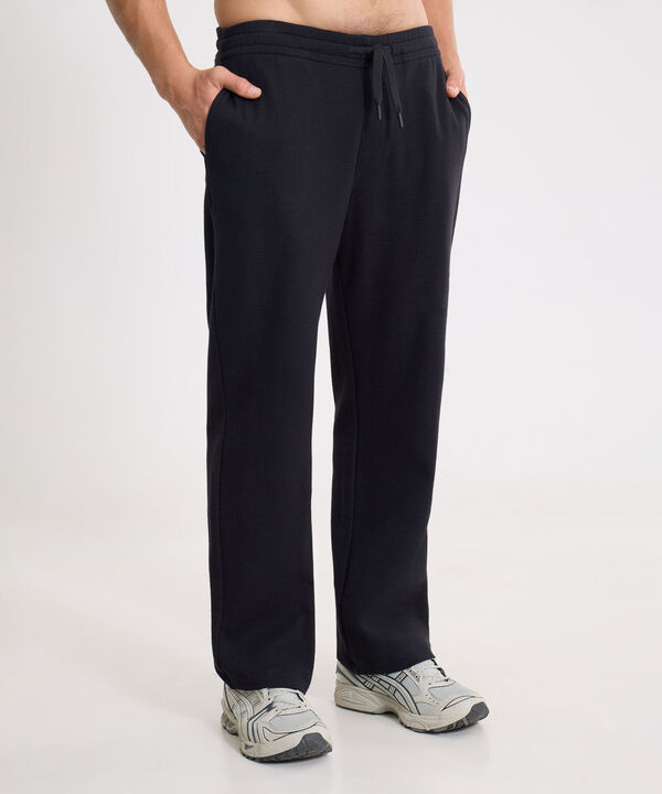 Pantalon Para Hombre Negro image number null
