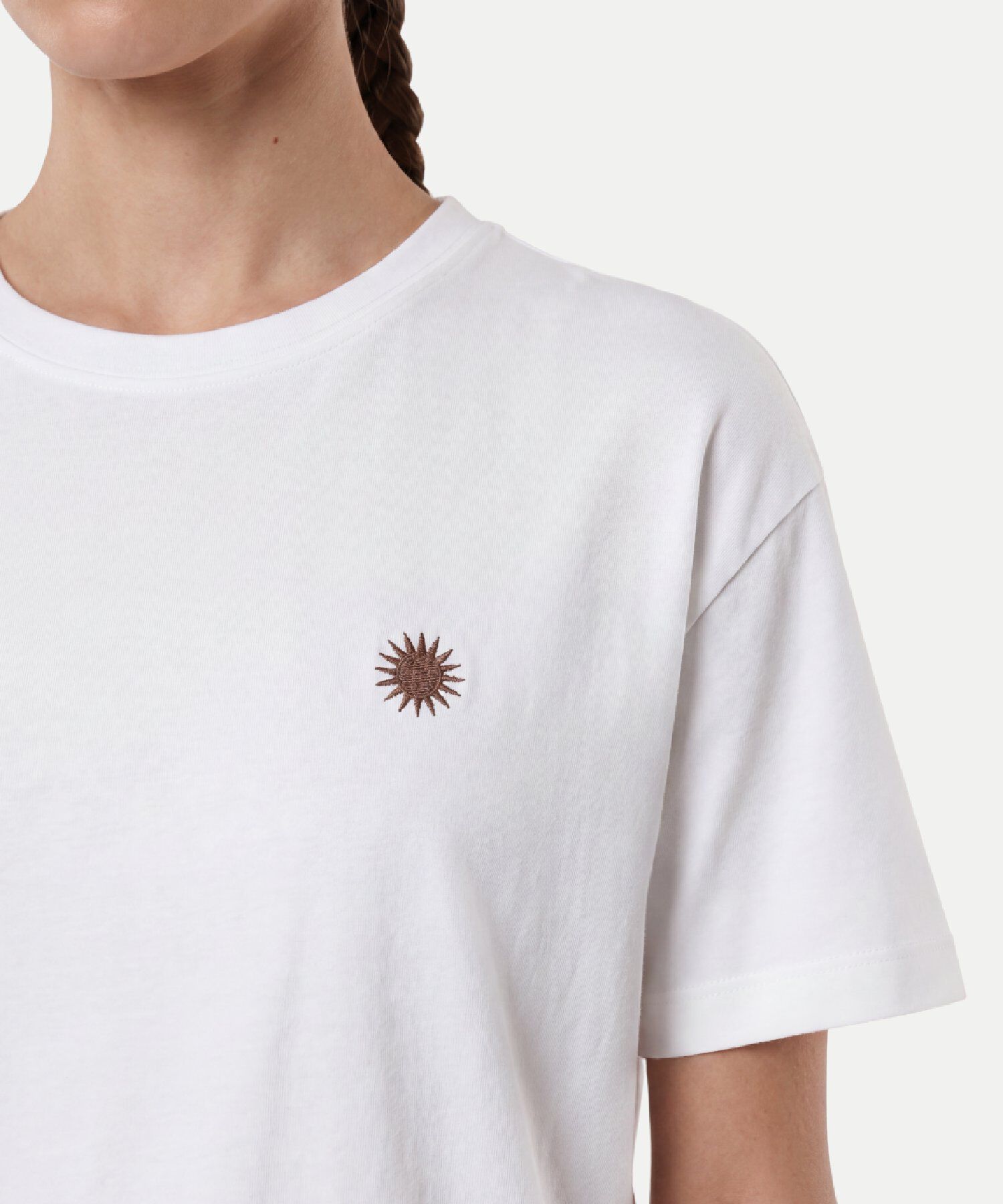 Camiseta Para Mujer Blanco