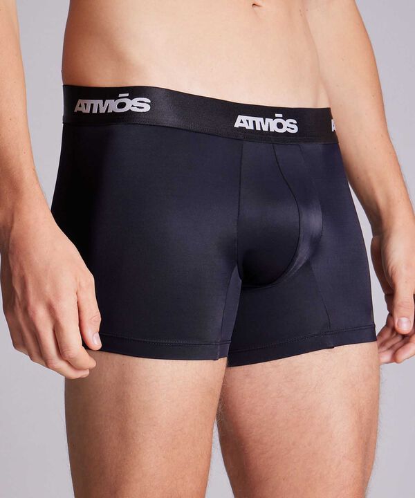 Boxer Para Hombre Negro