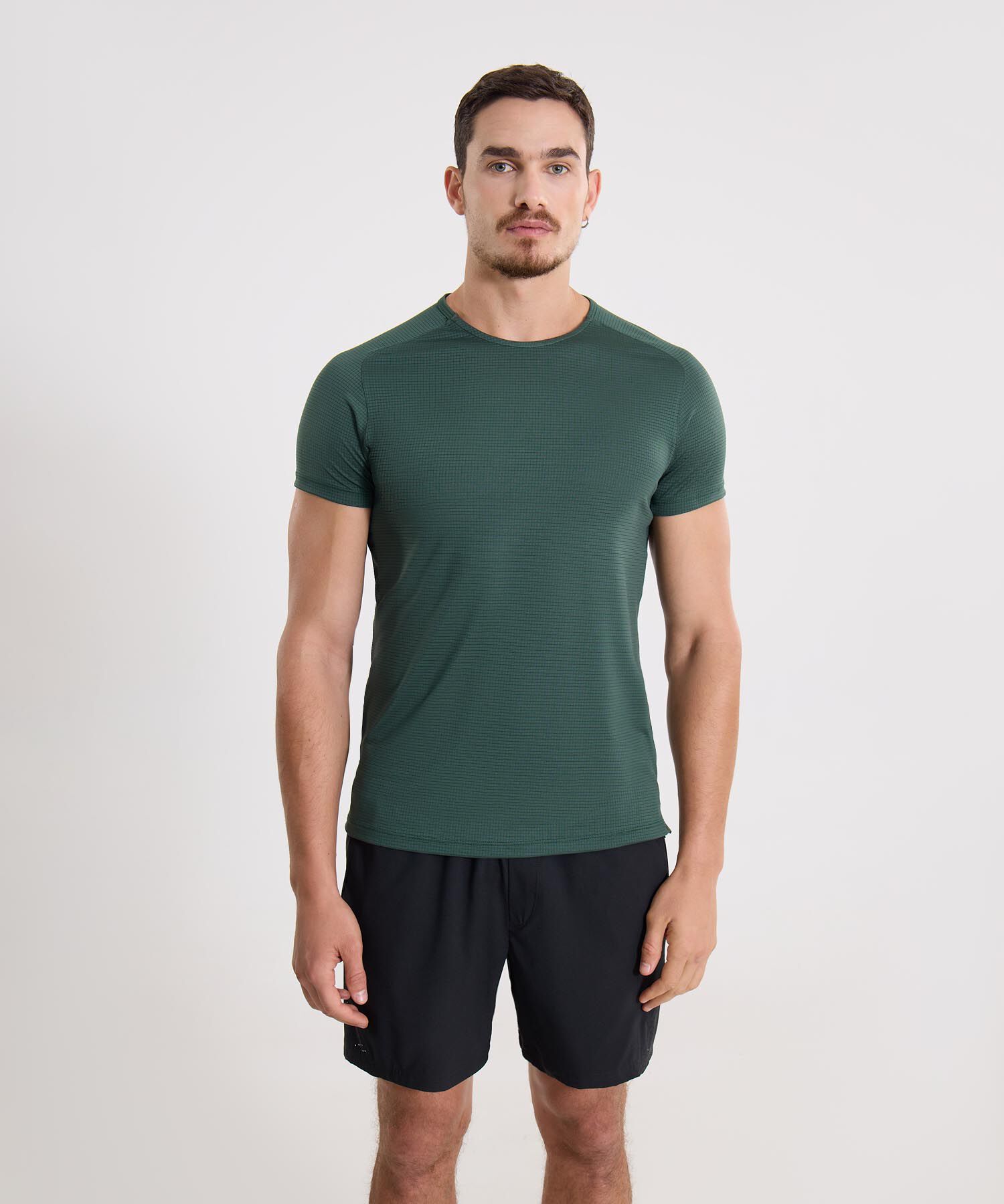 Camiseta Para Hombre Verde