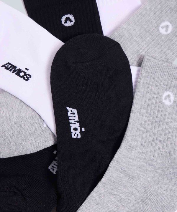 Medias Para Mujer Gris image number null