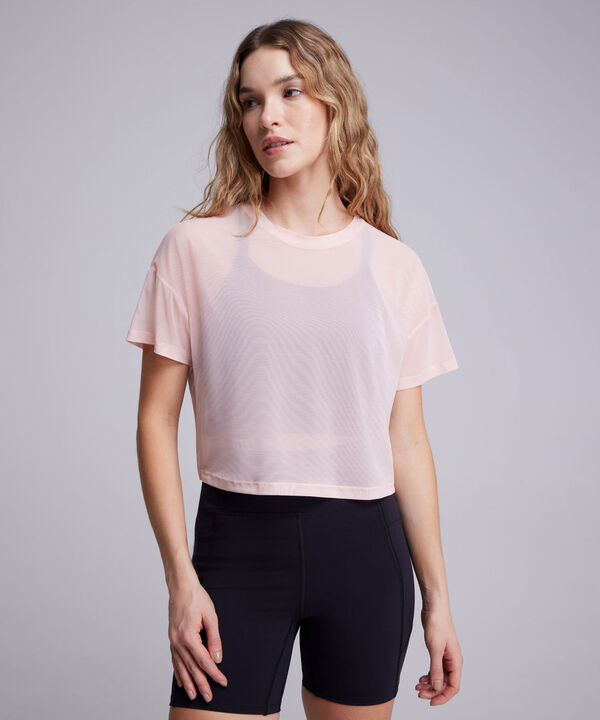 Camiseta Para Mujer Rosado