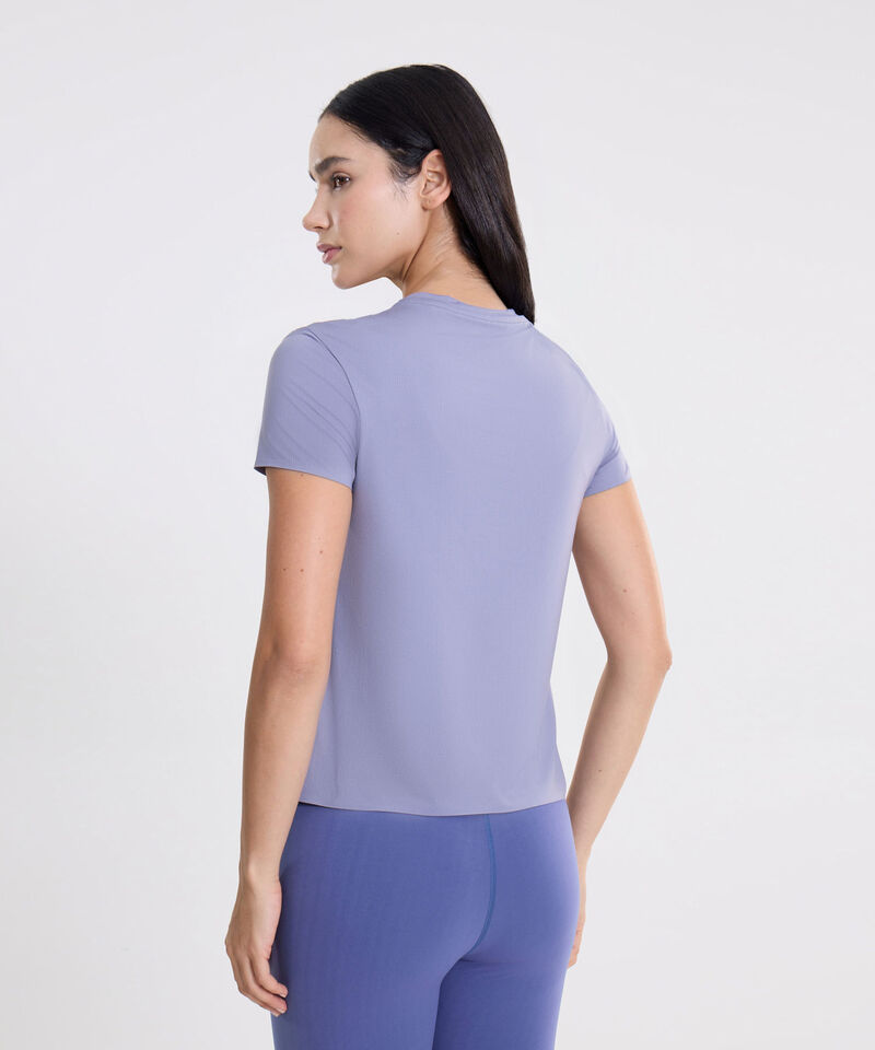 Camiseta Para Mujer Lila