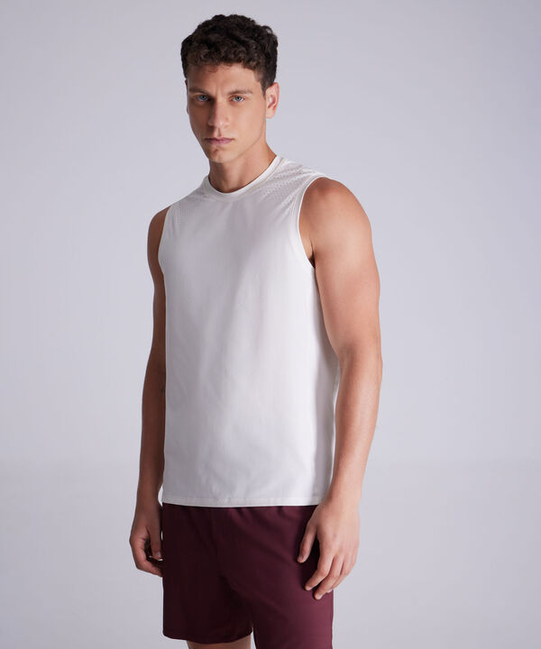 Camiseta Para Hombre Beige image number null