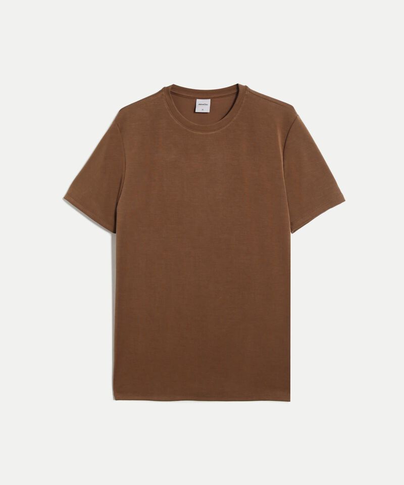 Camiseta Para Hombre Cafe