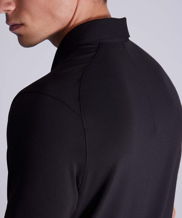 Polo Para Hombre Negro