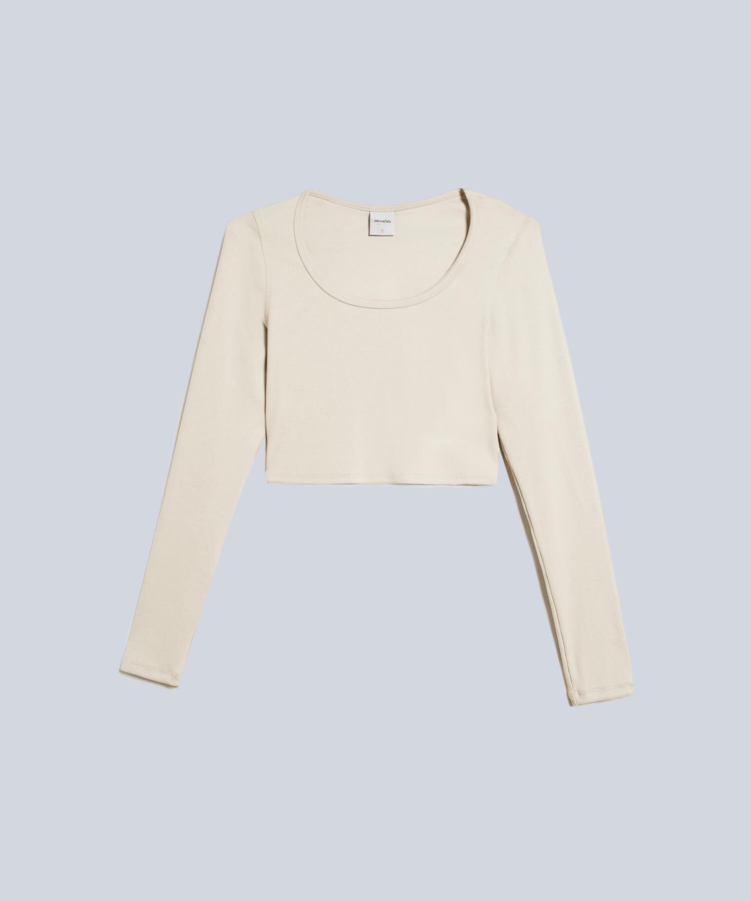 Camiseta Para Mujer Beige
