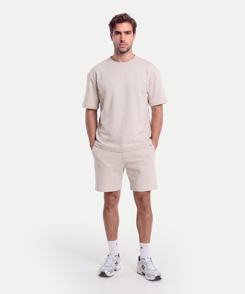 Camiseta Para Hombre Beige