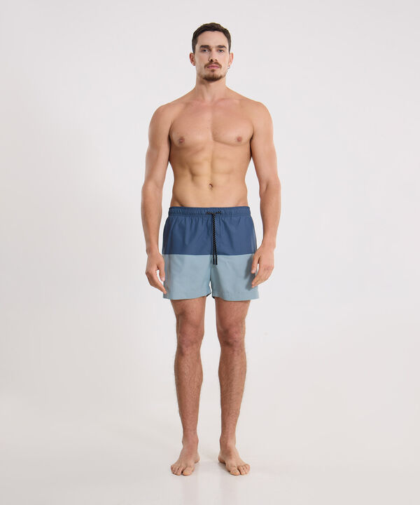 Short Para Hombre Azul image number null
