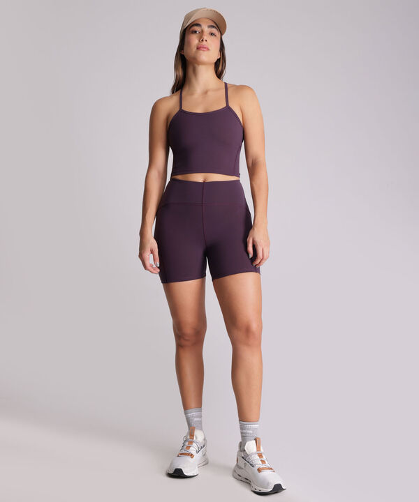 Short Para Mujer Morado image number null
