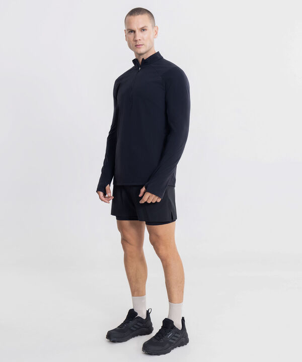 Bermuda Para Hombre Negro image number null