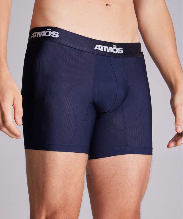 Boxer Para Hombre AzulOscuro