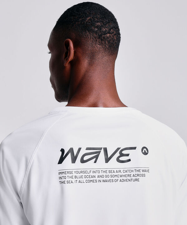 Camiseta Para Hombre Blanco