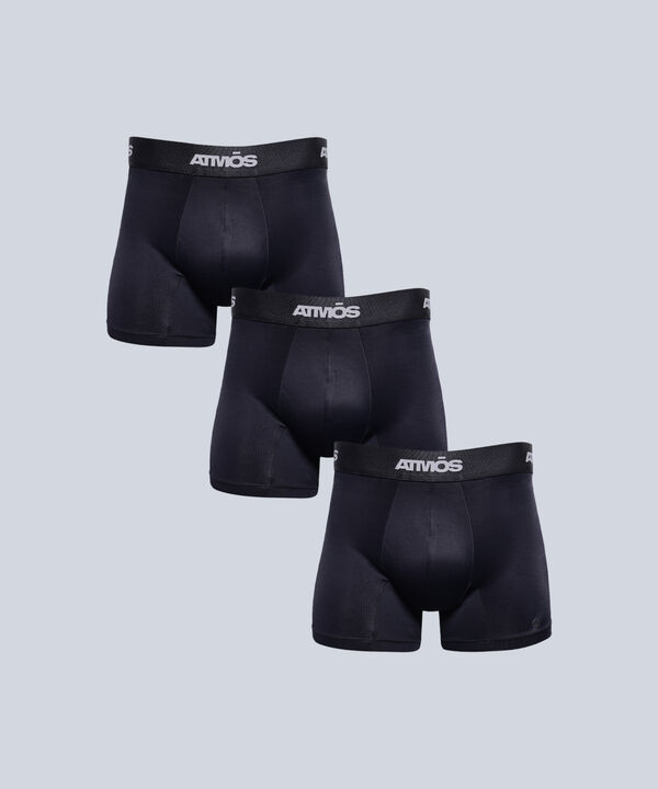 Boxer Para Hombre Negro image number null