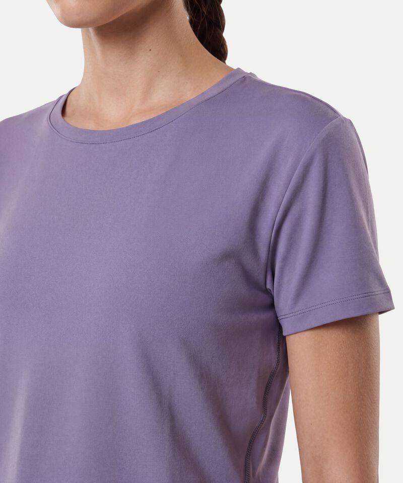 Camiseta Para Mujer Morado
