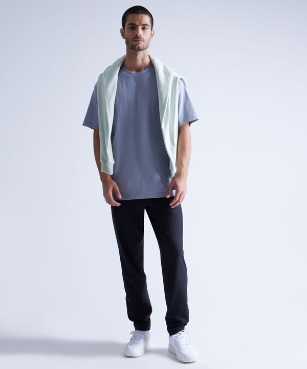 Camiseta Para Hombre Gris image number null