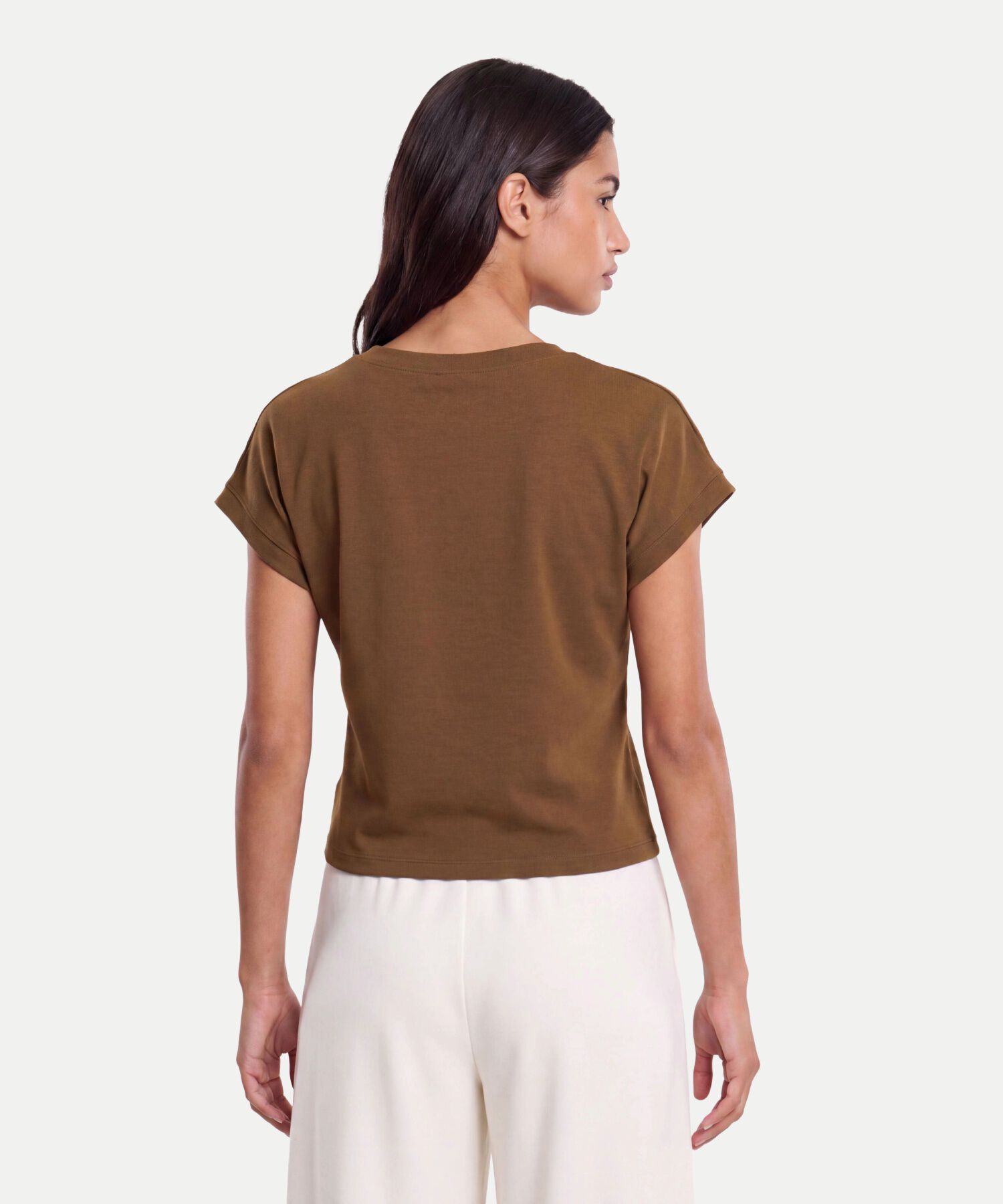 Camiseta Para Mujer VerdeOscuro