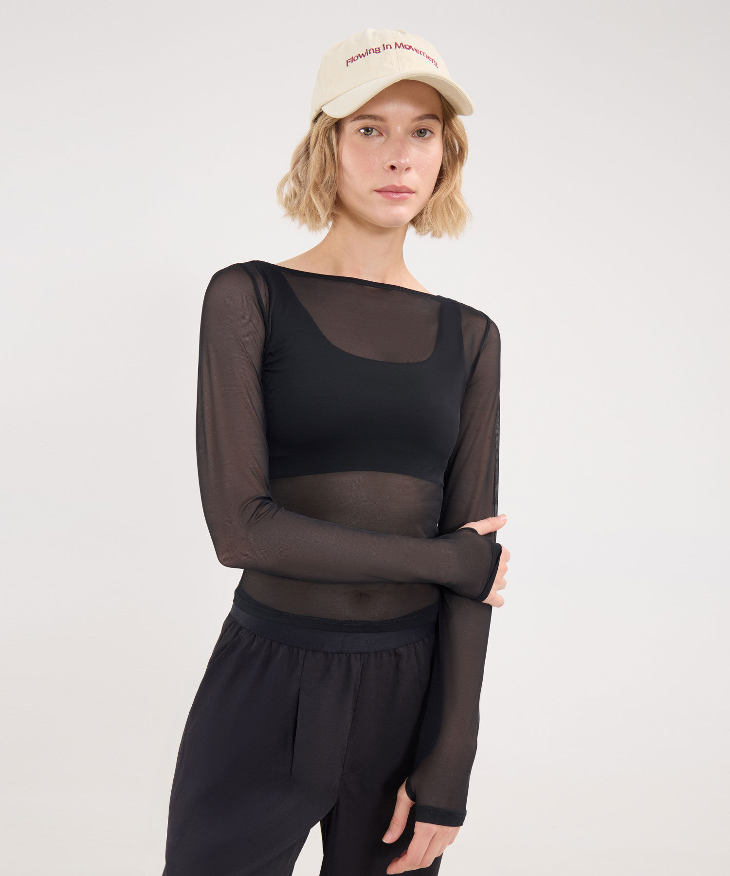 Camiseta Para Mujer Negro