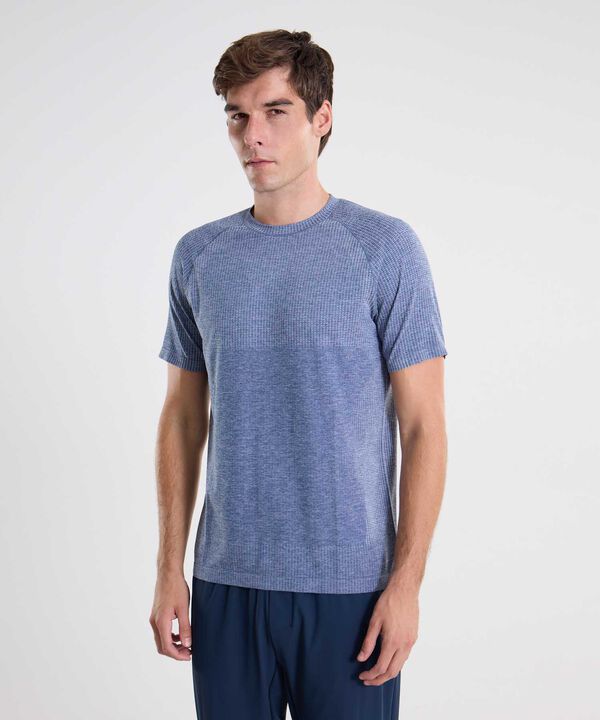 Camiseta Para Hombre Azul image number null