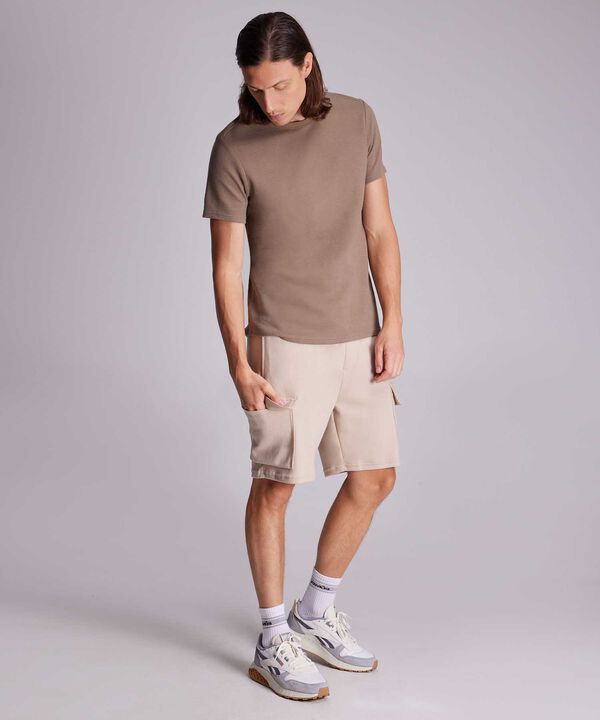 Camiseta Para Hombre Cafe image number null