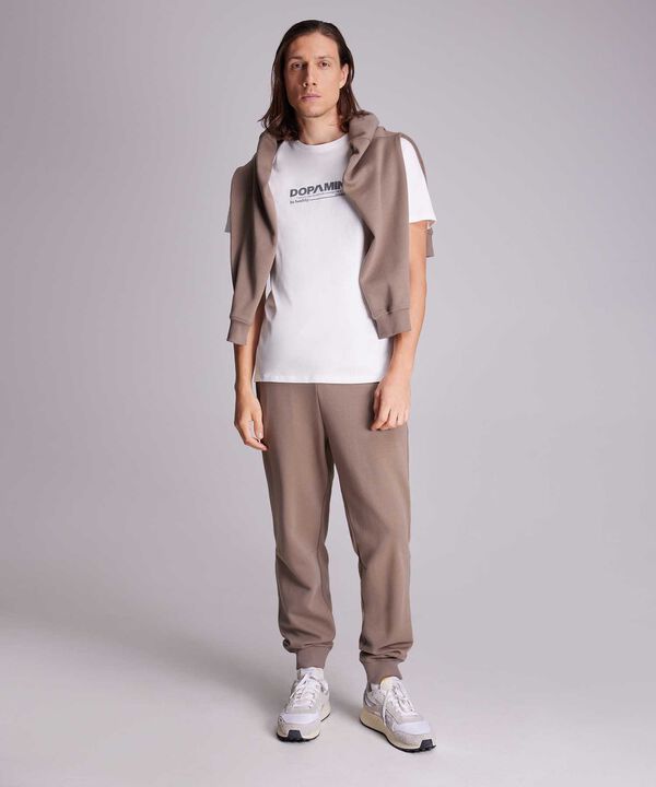 Camiseta Para Hombre Marfil image number null