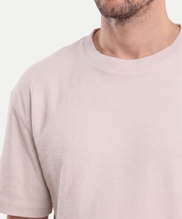 Camiseta Para Hombre Beige