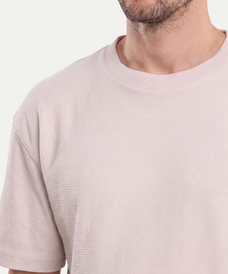 Camiseta Para Hombre Beige
