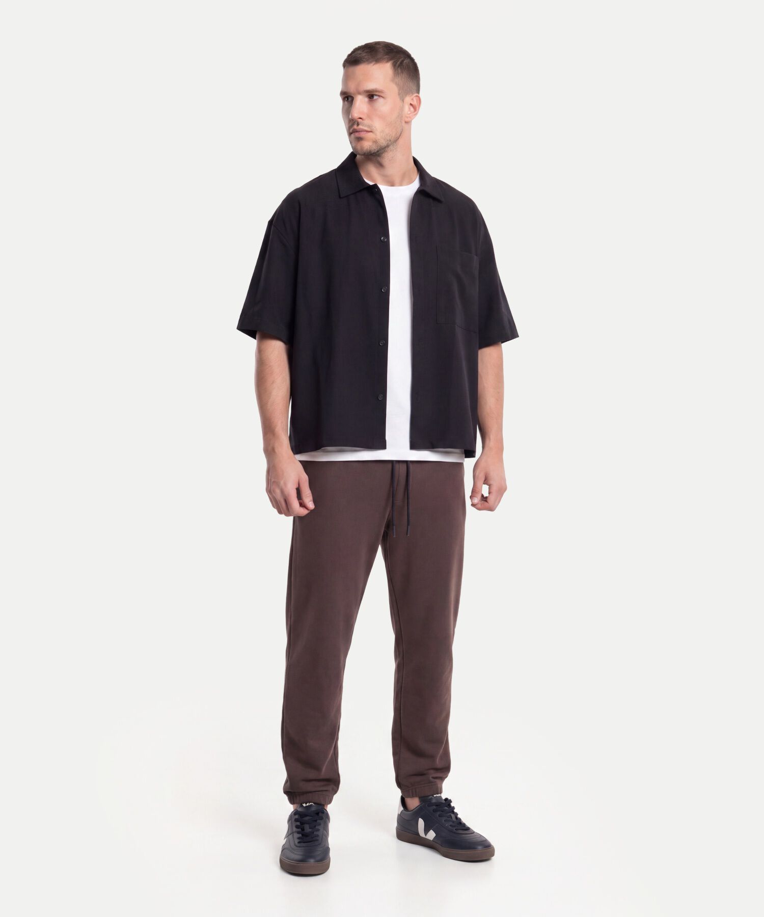 Camisa Para Hombre Negro