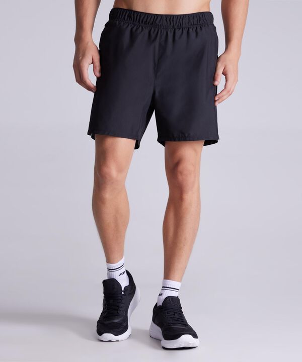 Bermuda Para Hombre Negro image number null