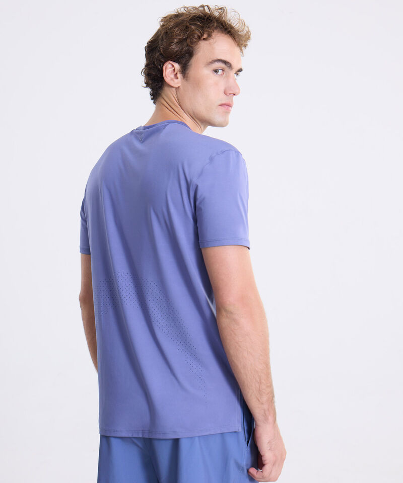 Camiseta Para Hombre AzulMedio