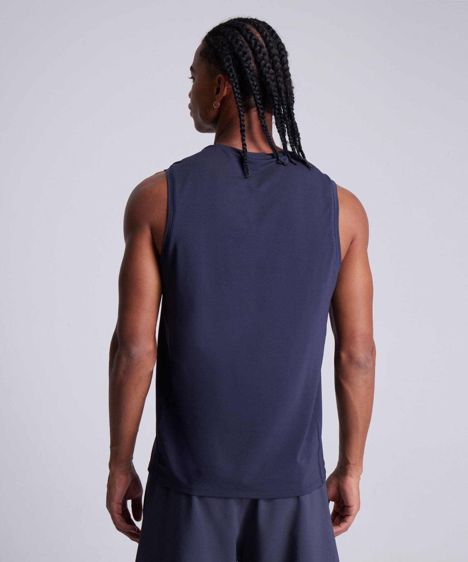 Camiseta Para Hombre AzulOscuro