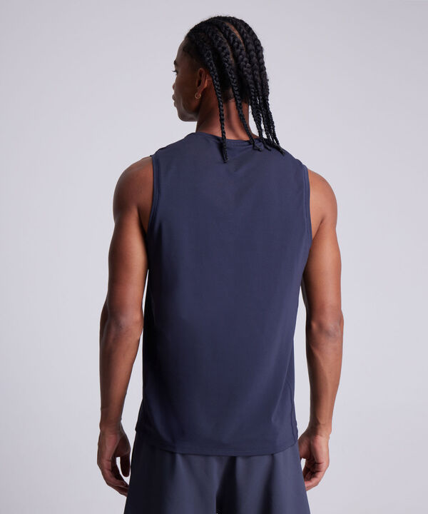 Camiseta Para Hombre AzulOscuro image number null