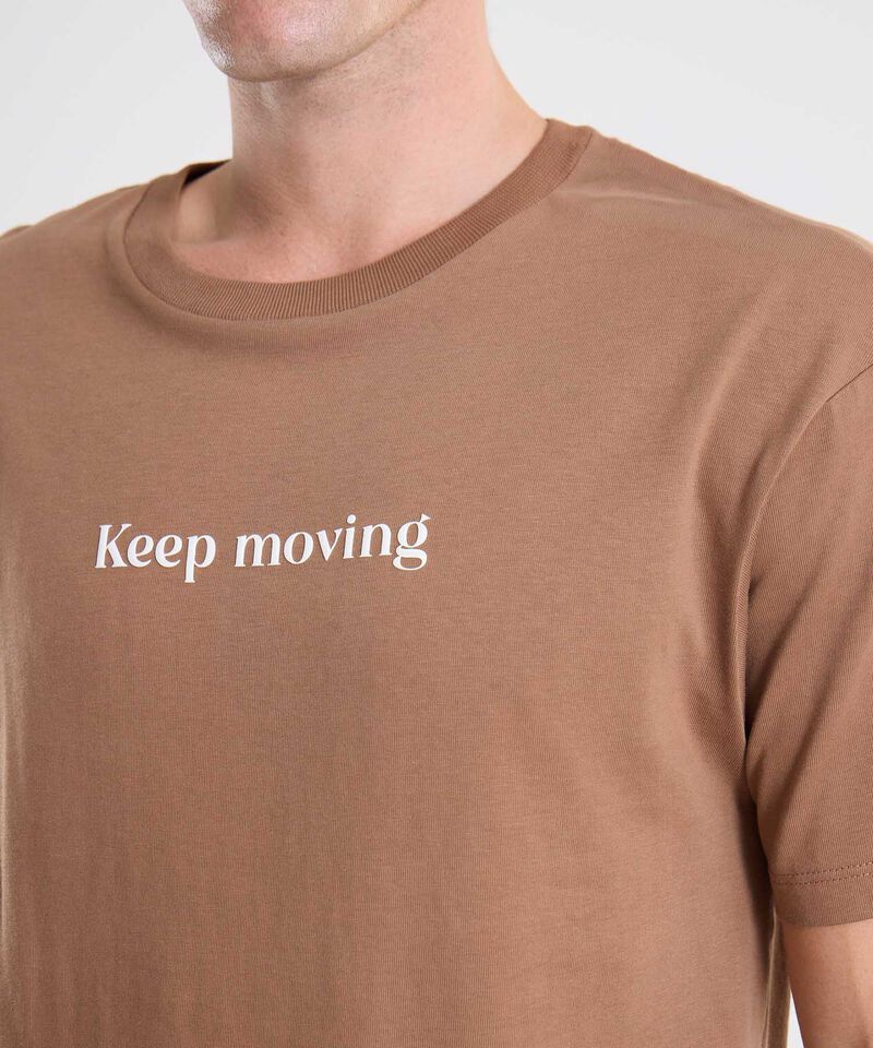 Camiseta Para Hombre Cafe