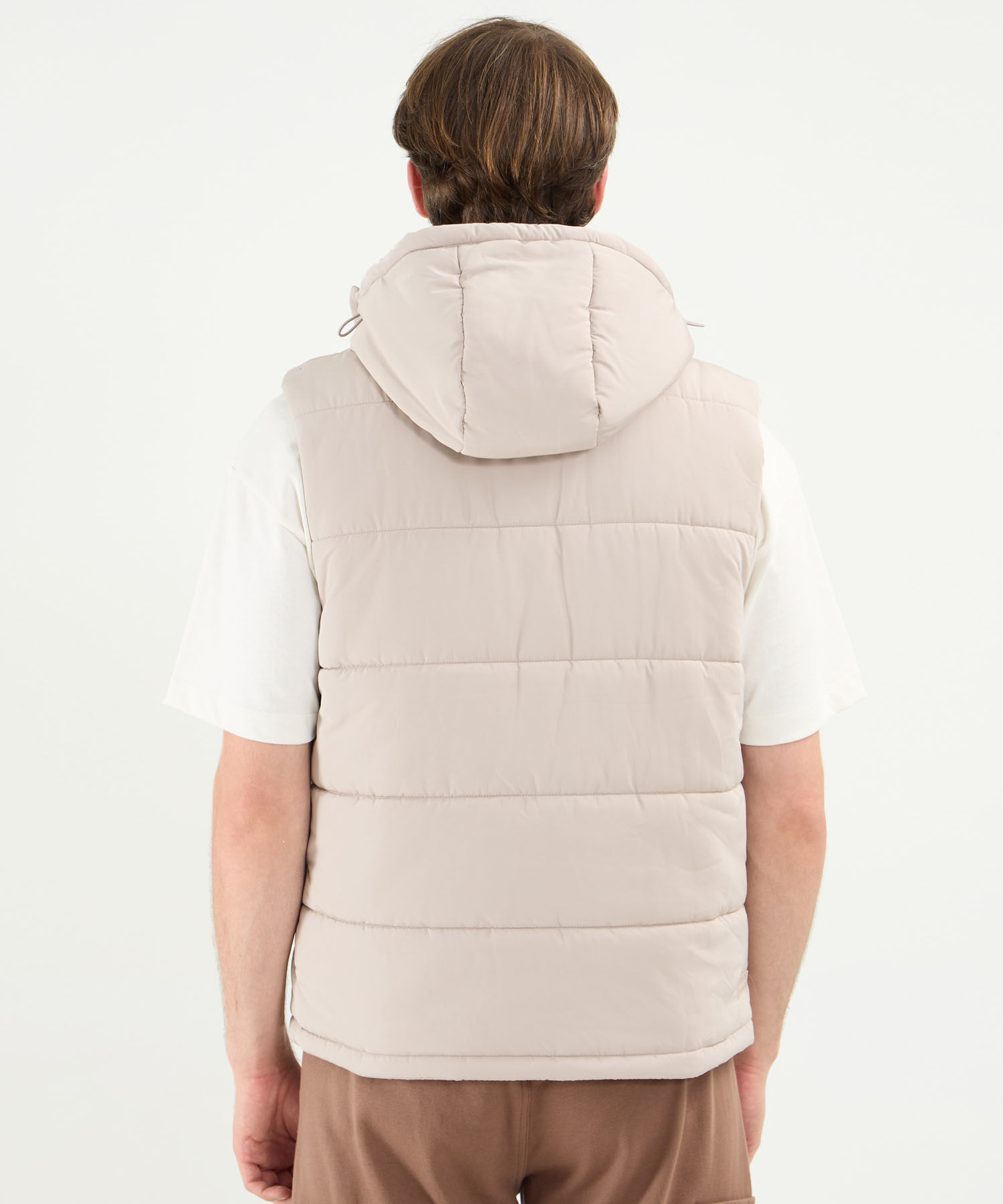 Chaleco Para Hombre Beige