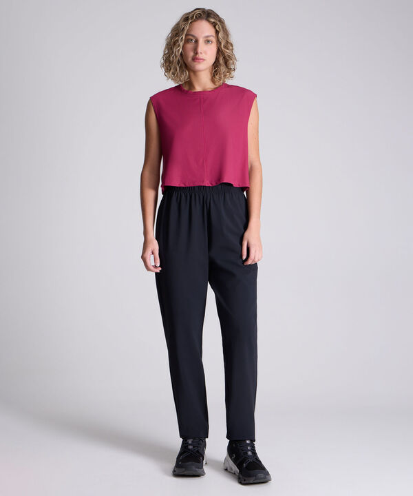 Camiseta Para Mujer Fucsia image number null